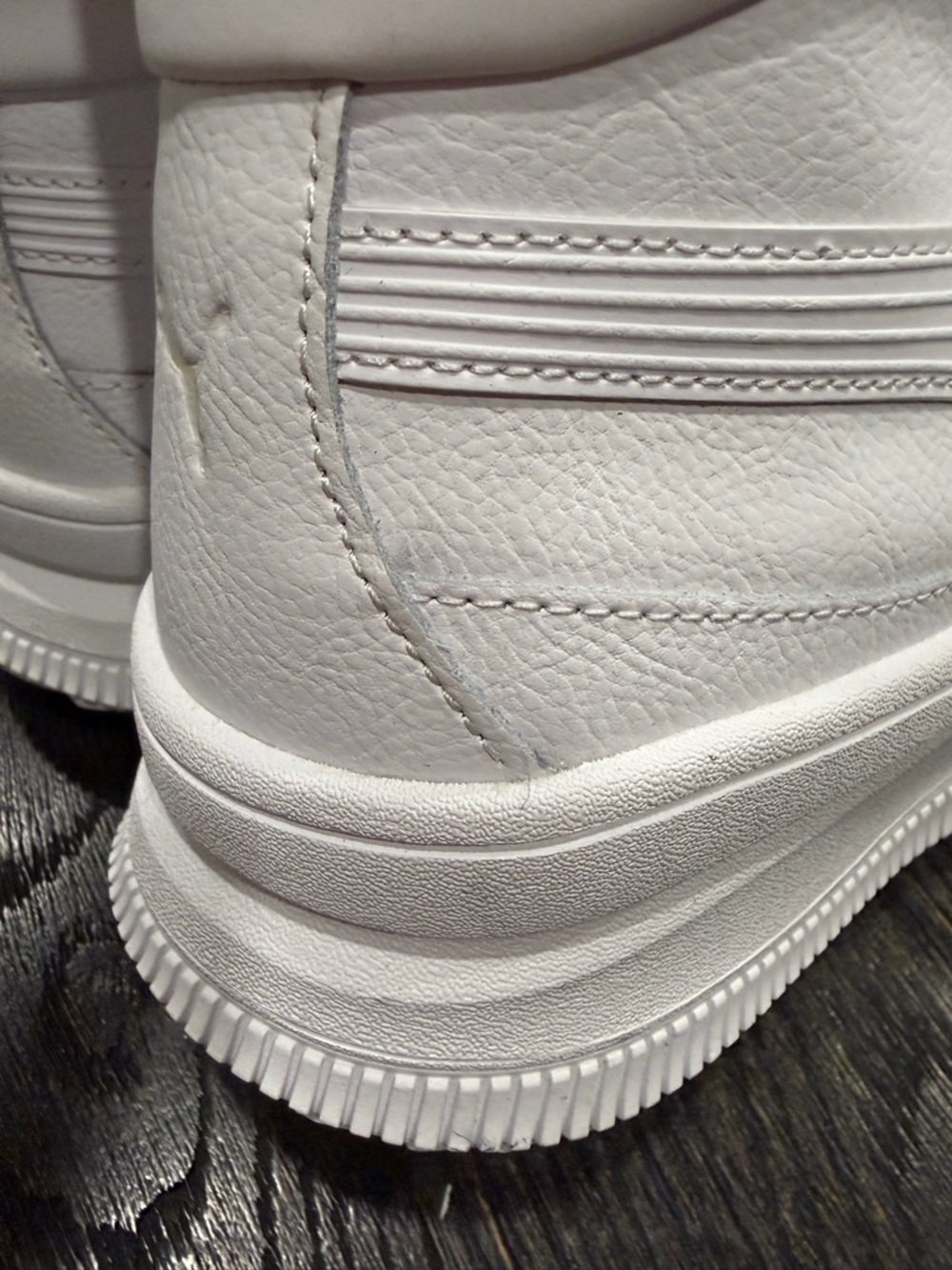 PUMA Mayra Lace Up High Top Womens Off White Sneakers Casual Shoes size 10.5 - Picture 5 of 10